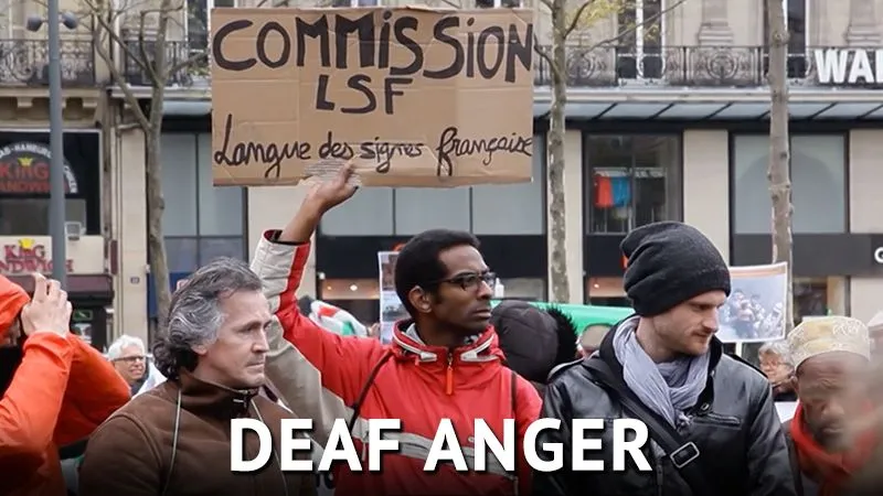 Deaf Anger [French programme]