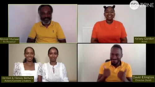 Live stream 22: 1st July 2020 (Black Lives Matter and Black Deaf media representation)