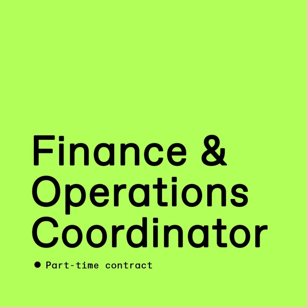 Finance & Operations Coordinator